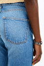 Blue straight jeans Blue straight jeans