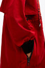 Red technical trench Red technical trench