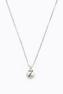 Letter Z short silver necklace Letter Z short silver necklace