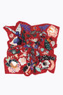 Red moons and butterflies scarf Red moons and butterflies scarf