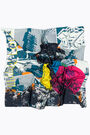 Brutalist collage scarf Brutalist collage scarf