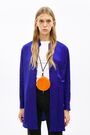Neon orange croc round coin purse Neon orange croc round coin purse
