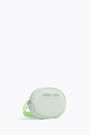 Oval light blue nylon purse Oval light blue nylon purse
