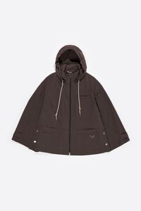Short, brown fluid A-line trench