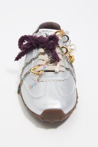 Silver leather 13 29 sneaker