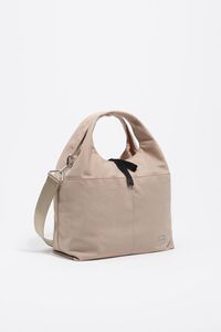 Medium stone nylon Paper bag