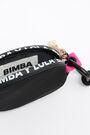 Black nylon oval coin purse Black nylon oval coin purse