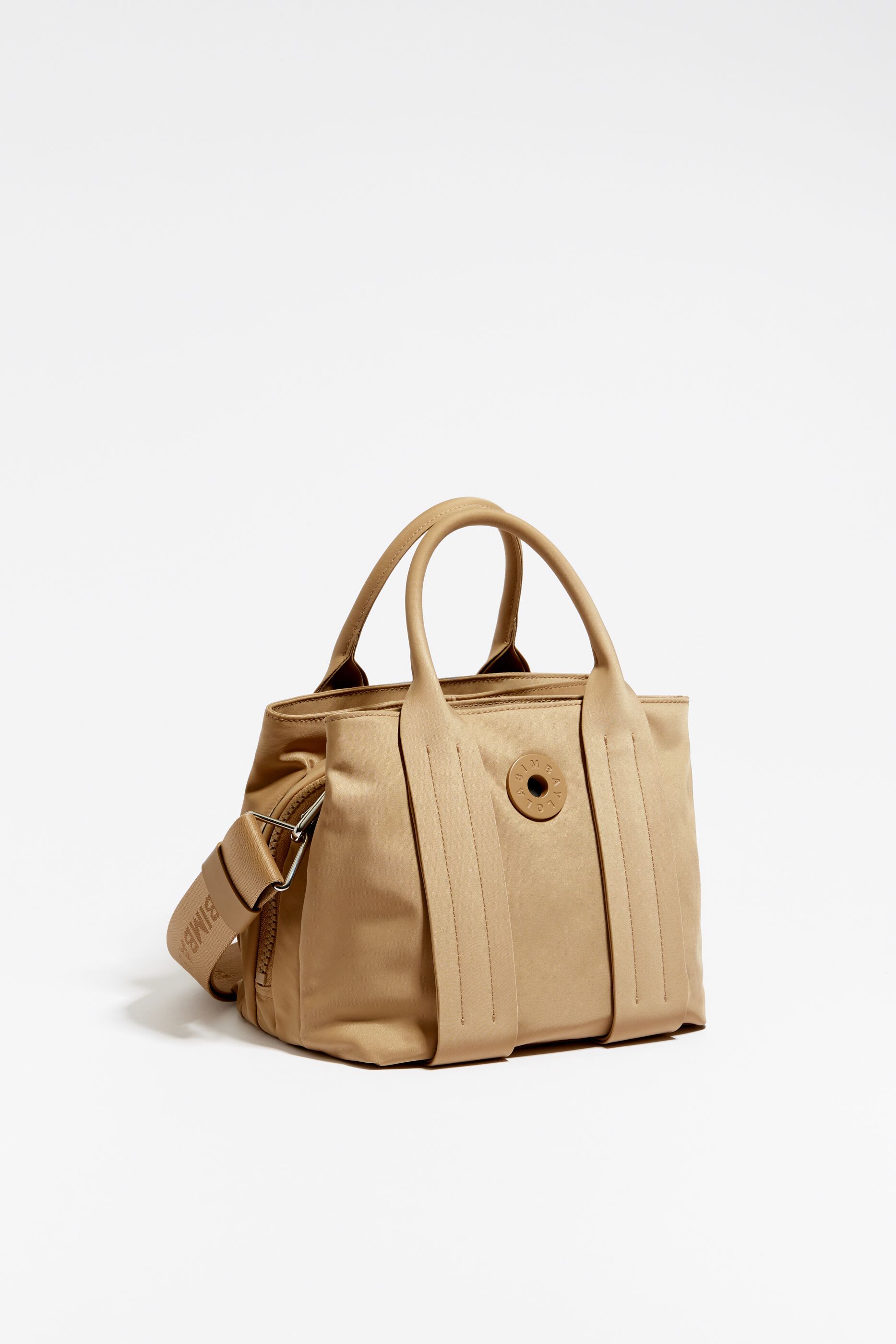 Nylon shop tote handbags