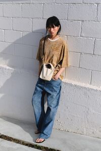 Underwater faded print T-shirt