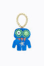 Blue Christmas teddy ornament Blue Christmas teddy ornament