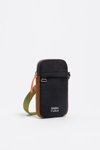 Black nylon phone case Black nylon phone case