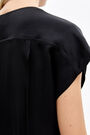 Black fluid blouse Black fluid blouse