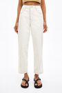 Ecru linen carrot trousers Ecru linen carrot trousers