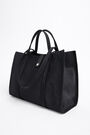 L black nylon shopper bag L black nylon shopper bag