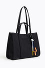 L black nylon shopper bag L black nylon shopper bag
