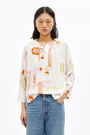 Fluid Cities print blouse Fluid Cities print blouse
