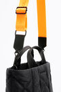M black padded nylon shopper bag M black padded nylon shopper bag