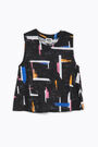 Black Wallpaper devoré t-shirt Black Wallpaper devoré t-shirt