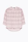 Pink checked shirt Pink checked shirt