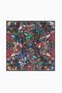 Taupe animals paisley scarf Taupe animals paisley scarf