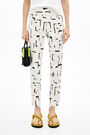 White Paper-Lines fitted trousers White Paper-Lines fitted trousers
