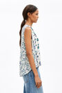 Moonlight-Flowers fluid blouse Moonlight-Flowers fluid blouse