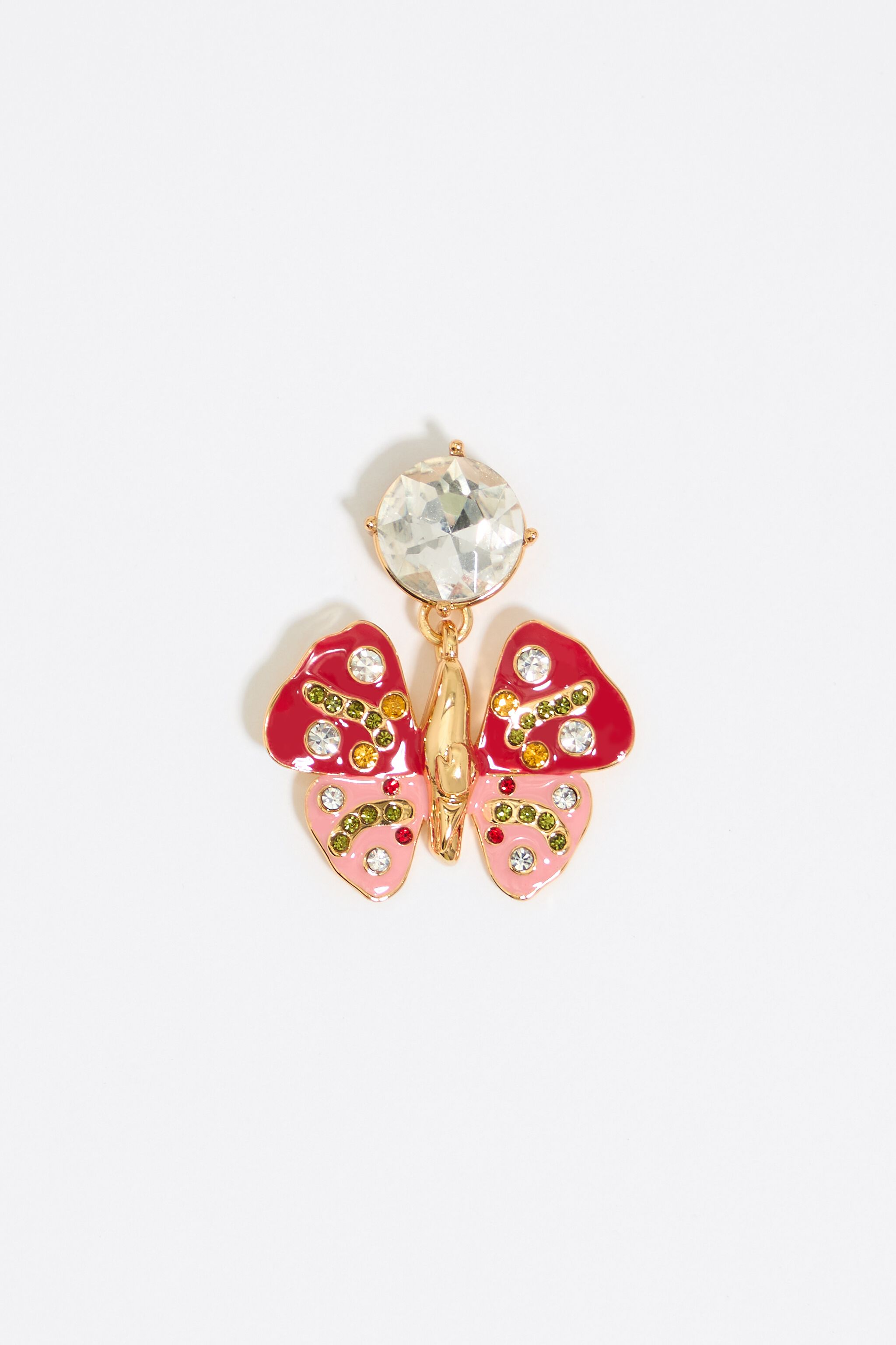 【BIMBA Y LOLA】クリスタル装飾バタフライピアス Women's Jewellery | SALE. BIMBA Y LOLA
