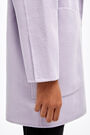 Lilac double-sided tailored coat Lilac double-sided tailored coat