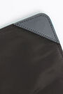 XS neon blue padded nylon flap bag XS neon blue padded nylon flap bag