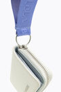 White leather flap purse White leather flap purse