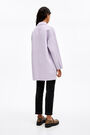 Lilac double-sided tailored coat Lilac double-sided tailored coat