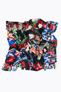 Red London brutalism scarf Red London brutalism scarf