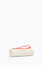 M ivory nylon cylindrical case M ivory nylon cylindrical case