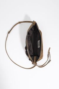 Medium olive suede Madrid bag