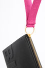 Back leather envelope make-up case Back leather envelope make-up case