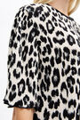 Pleated Animal print dress Pleated Animal print dress