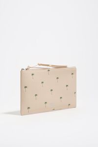Large sand leather Palms handbag