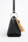M black leather trapezium crossbody bag M black leather trapezium crossbody bag
