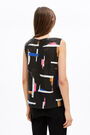 Black Wallpaper devoré t-shirt Black Wallpaper devoré t-shirt