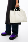 White leather shopper bag White leather shopper bag