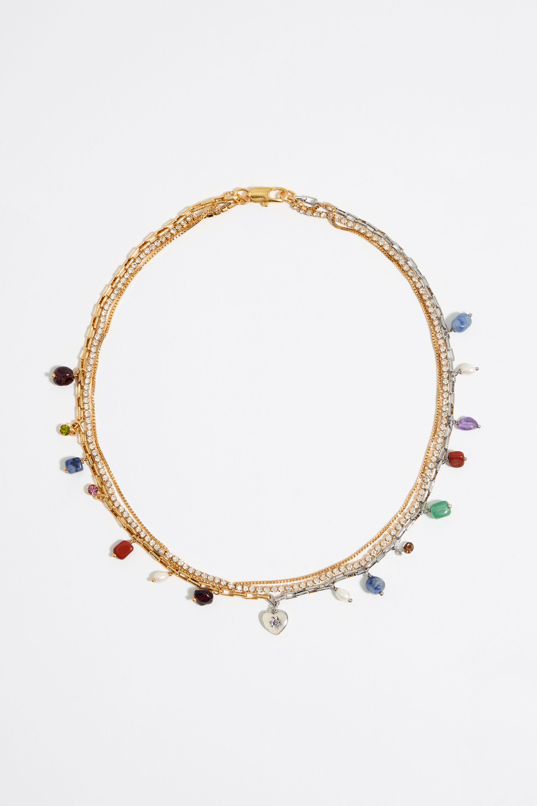 Multi layer chain on sale