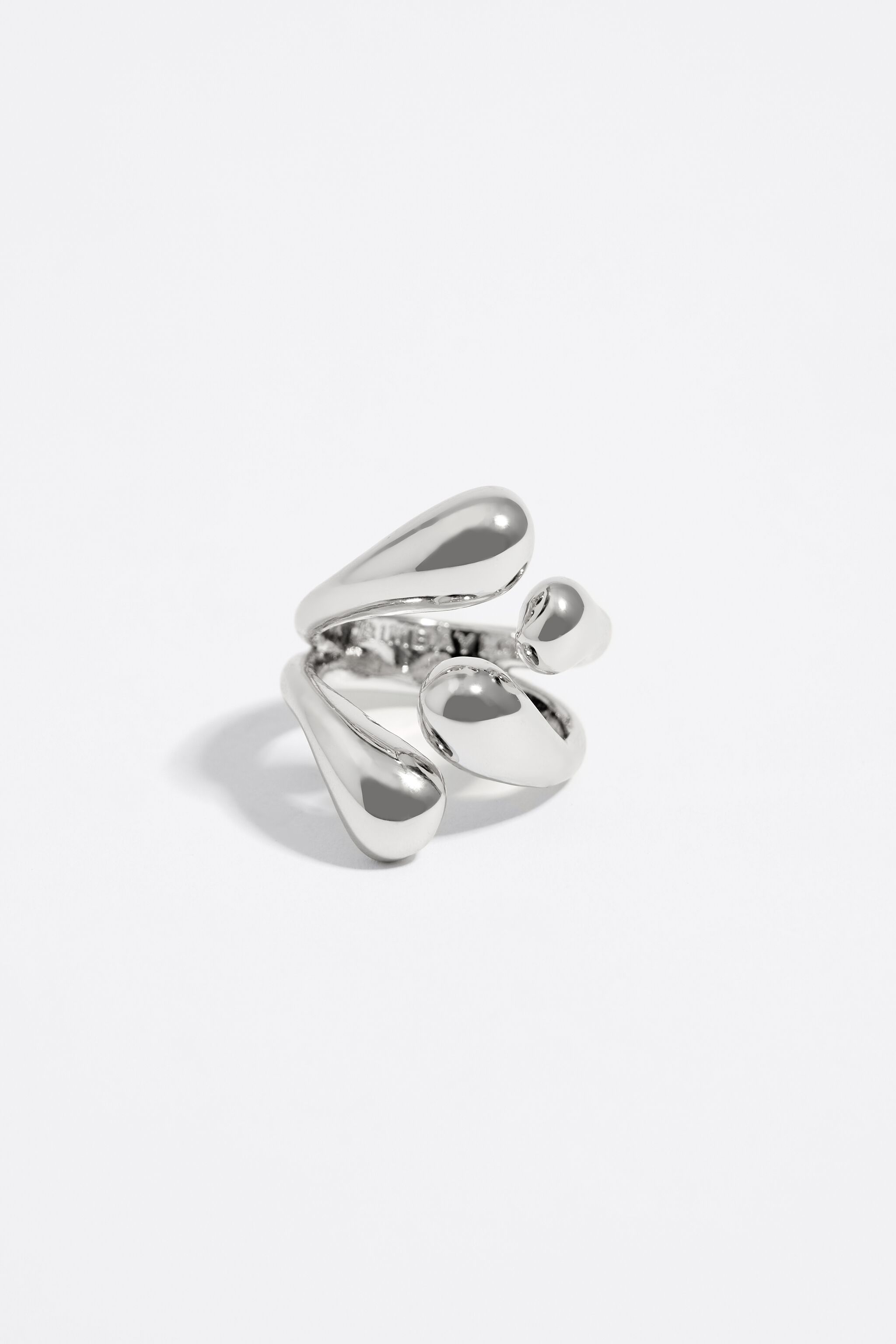 White clearance flower ring