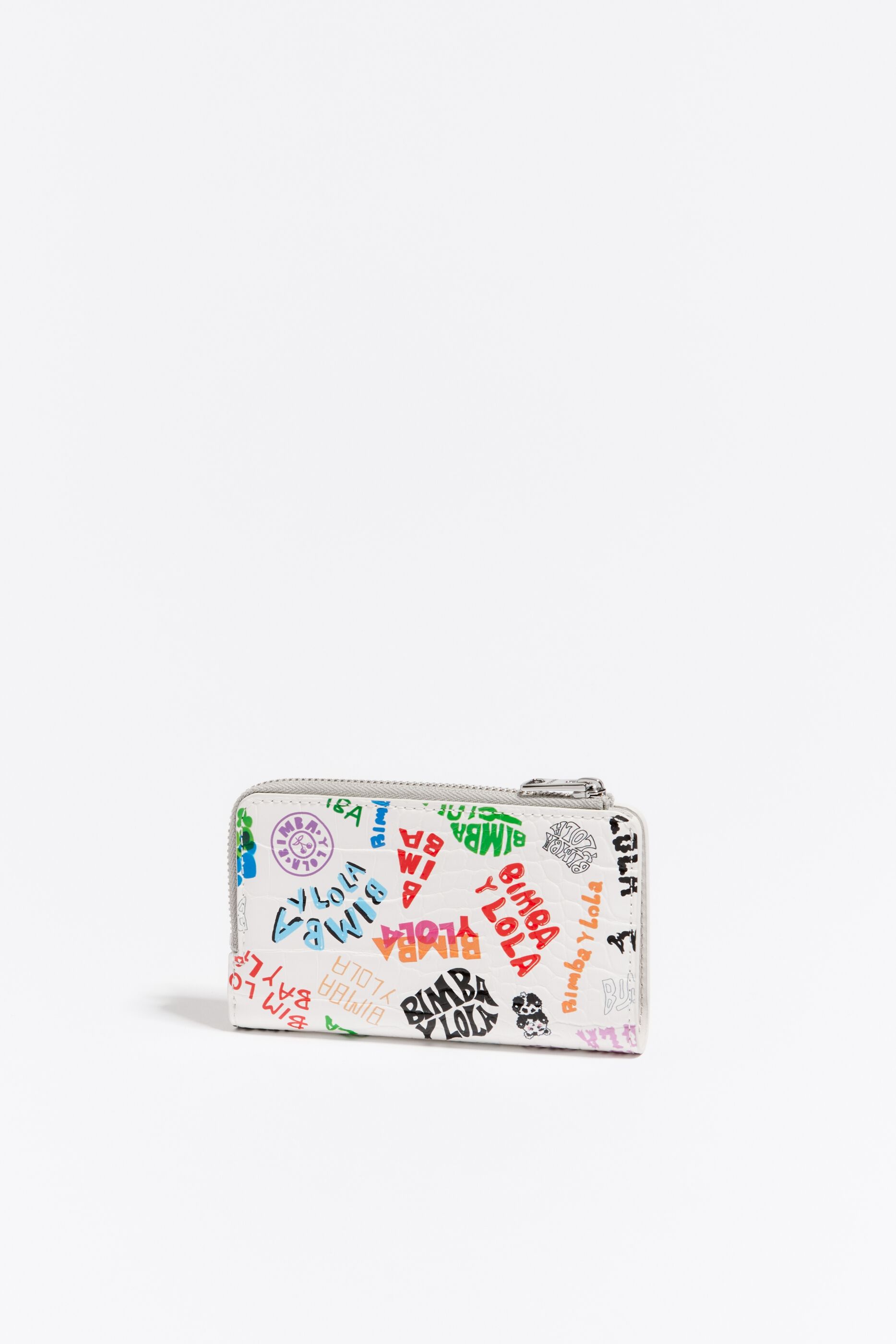 White sale crocodile purse