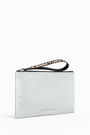 Silver envelope make-up case Silver envelope make-up case