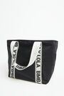L black nylon shopper bag L black nylon shopper bag