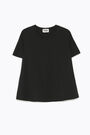 Black A-line t-shirt Black A-line t-shirt
