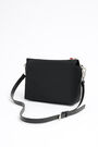 L black nylon rectangular crossbody bag L black nylon rectangular crossbody bag