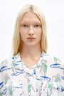 White Swim Girls oversize blouse White Swim Girls oversize blouse