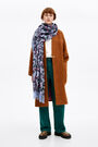 Psychedelic print jacquard shawl Psychedelic print jacquard shawl