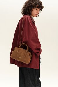 Tobacco leather Romeo bag